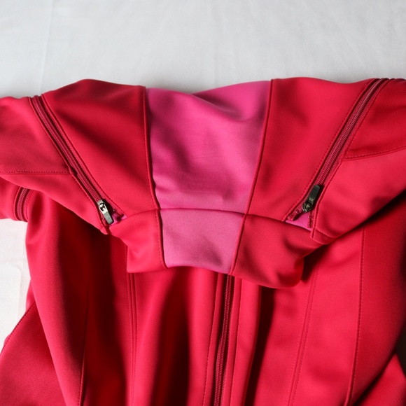 GORE Windstopper Bike Wear Women's Med Cycling Jacket Pink Softshell Commuting - Picture 13 of 16